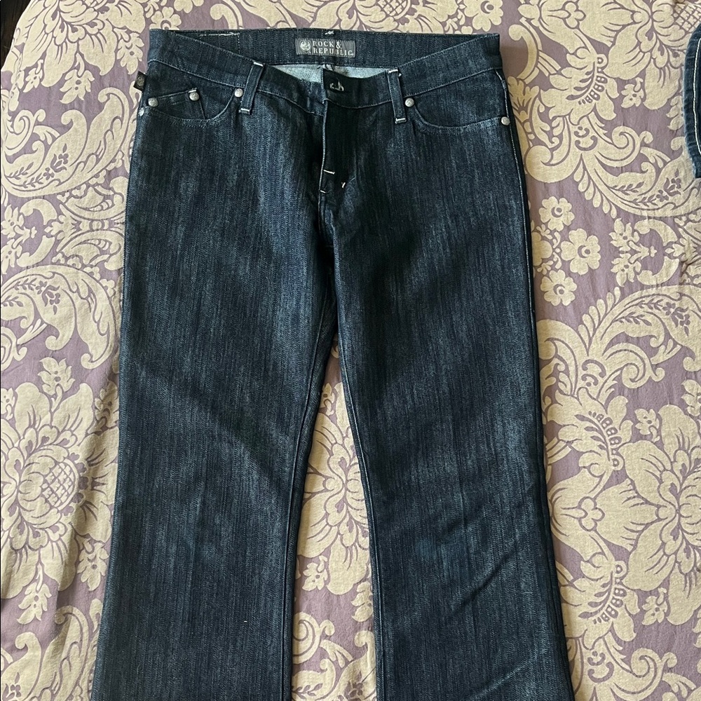 Rock & Republic Indigo Boot Cut Jeans